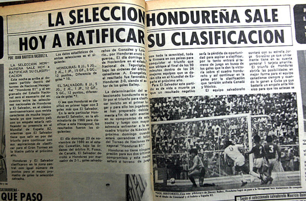 Los dos mundiales de Honduras en imágenes