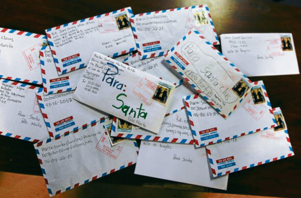 Honduras: Niños capitalinos envían cartas a Santa Claus