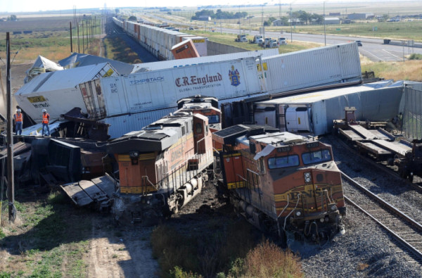 Triple choque ferroviario en Texas deja 4 heridos