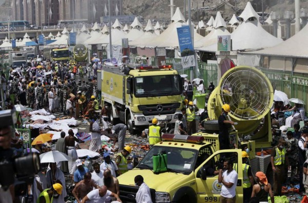 Más de 700 muertos en estampida en La Meca