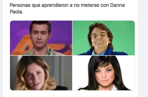 Los graciosos memes que desató el pleito entre Danna Paola y alumno de La Academia