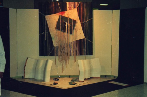 'Templo en ruinas', o la memoria de una trayectoria artística