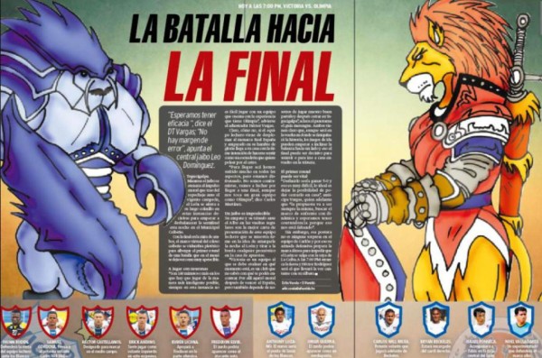 Victoria-Olimpia se ven las caras esta noche