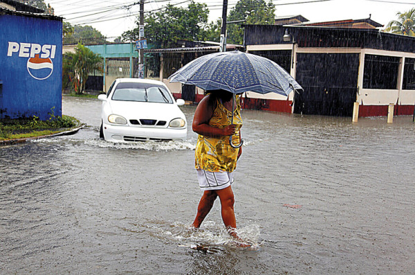 Inundaciones en la zona norte de Honduras