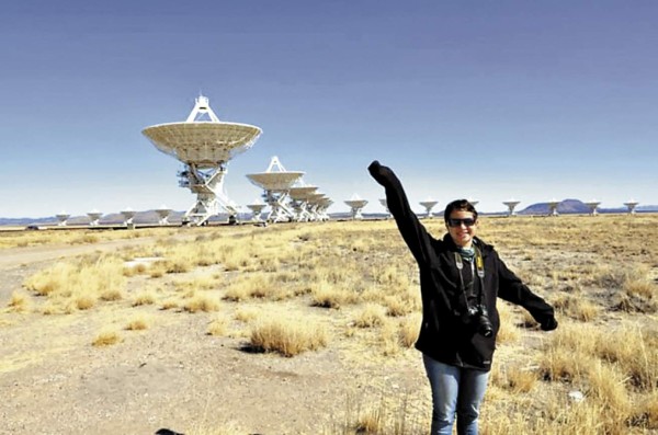 Las galaxias vistas por una hondureña
