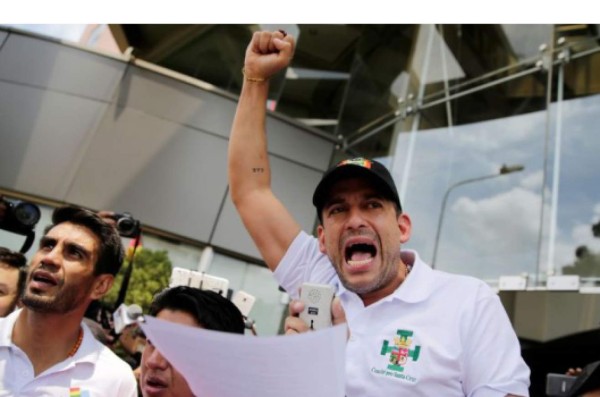 Luis Camacho, líder cívico que impulsó caída de Morales, anuncia candidatura presidencial en Bolivia&nbsp;&nbsp;