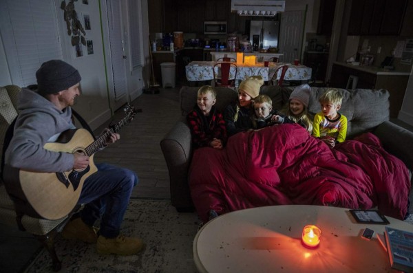 Impactantes fotos de la tormenta invernal en Estados Unidos