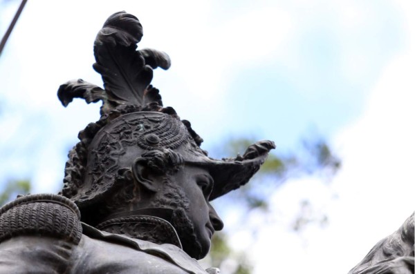 ¿Es la estatua de Francisco Morazán?