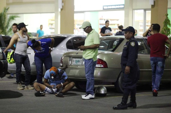 Fotos: Arnold Peralta y la escena del crimen