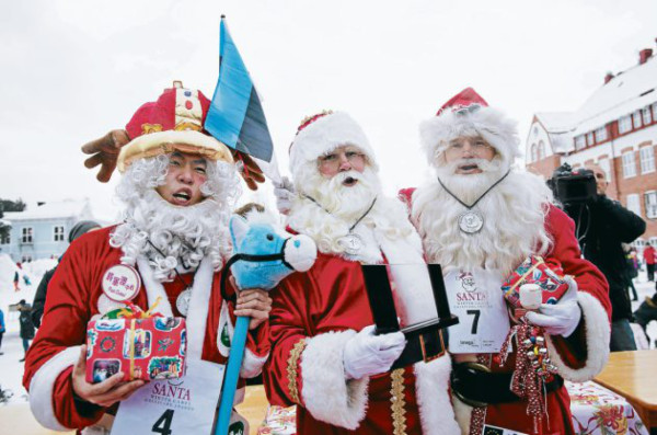 Oleada navideña invade el mundo