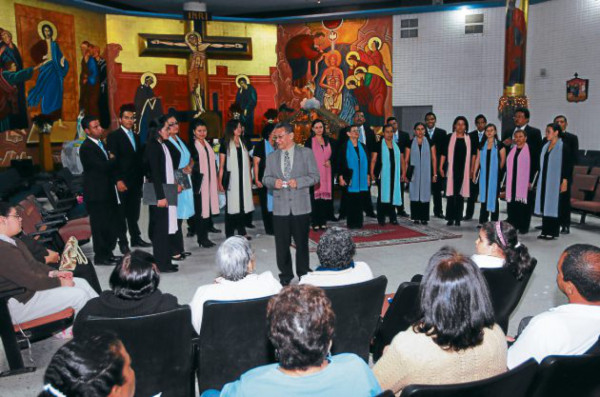 Jornada de cantos al rey en la Navidad