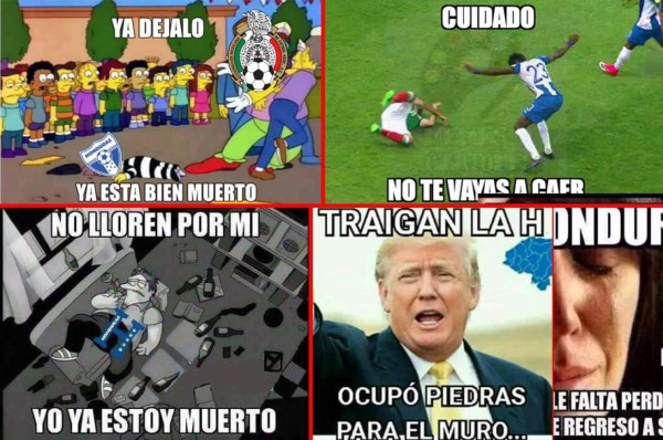 Memes de la derrota de Honduras contra México en el Azteca