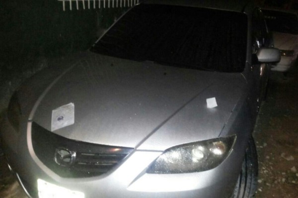 Honduras: Huyen con carros robados tras tiroteo con la Policía