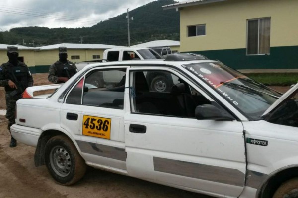 Recuperan taxi robado hace nueve días en la capital de Honduras &nbsp;&nbsp;