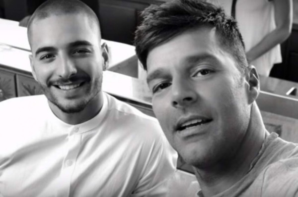 Maluma contesta si hay un romance o no con Ricky Martín