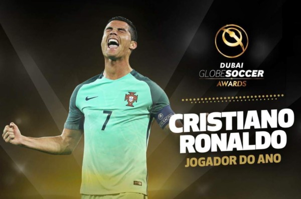Cristiano, elegido 'Mejor jugador del año' para Globe Soccer Awards