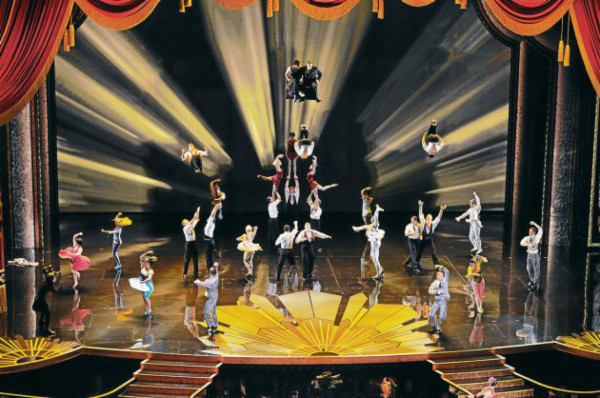 Un homenaje circense a la historia del cine