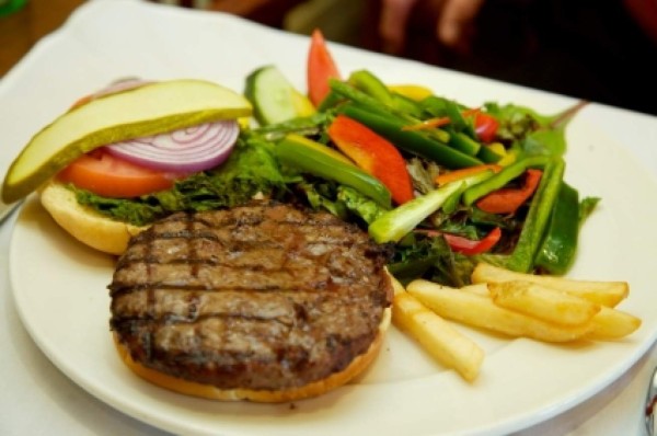 Hamburguesa con sabor a carne humana