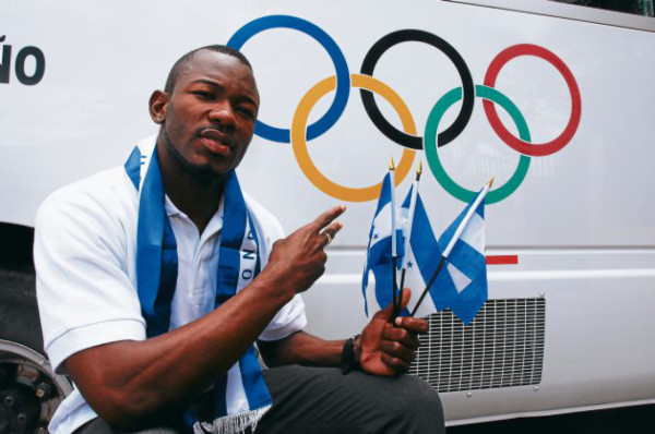 Ronald Bennett, el abanderado de Honduras en Londres