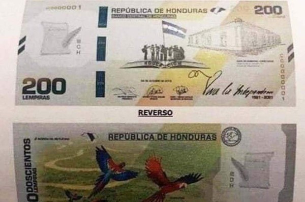 Lo que debes saber sobre el billete de 200 lempiras que entrará en vigencia el 1 de septiembre  