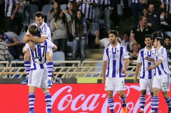 La Real Sociedad gana 2-0 al Sevilla