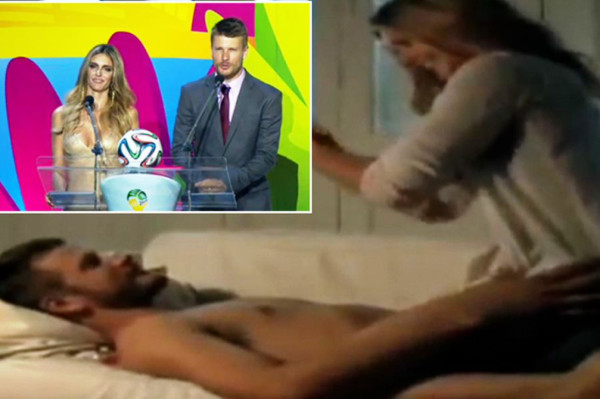 Filtran video erótico de Fernanda da Lima, la novia del Mundial, y su marido