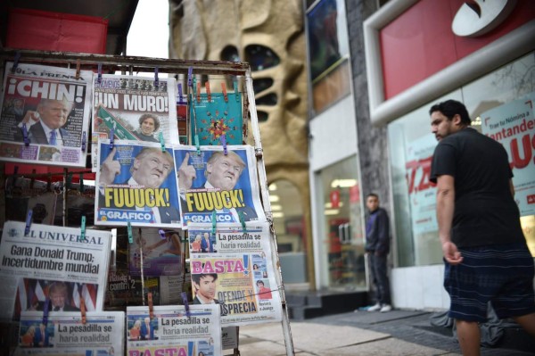 México es golpeado por el 'Huracán Trump'