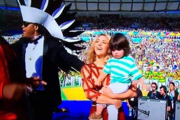 El hijo de Shakira, protagonista inesperado de la final&nbsp;&nbsp;