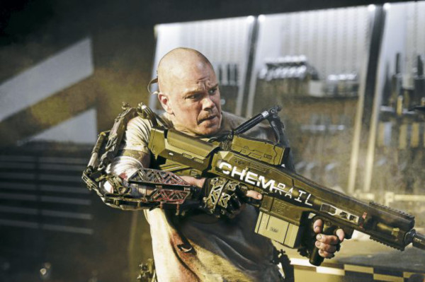 Matt Damon y Jodie Foster, protagonistas de Elysium