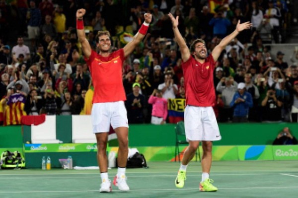Oro para españoles Nadal y López en el dobles masculino de tenis de Rio-2016