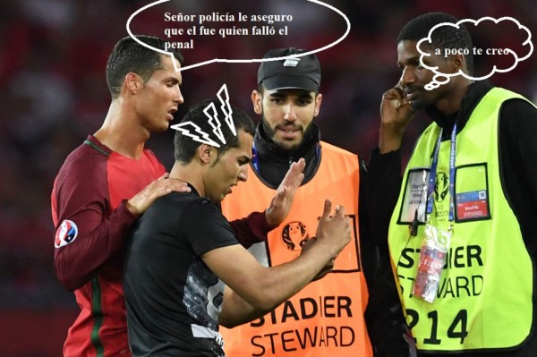 Los memes de CR7 luego de fallar el penal ante Austria en la Eurocopa