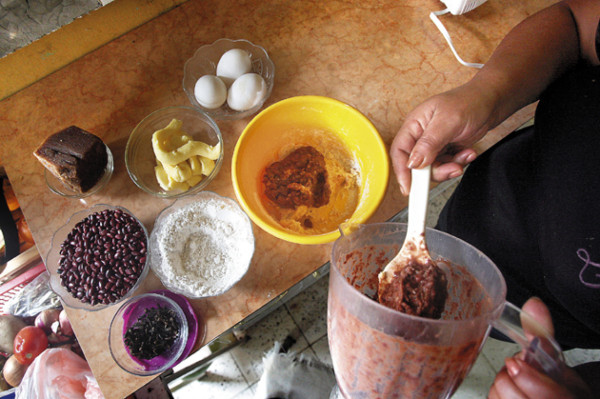 Inusual postre navideño