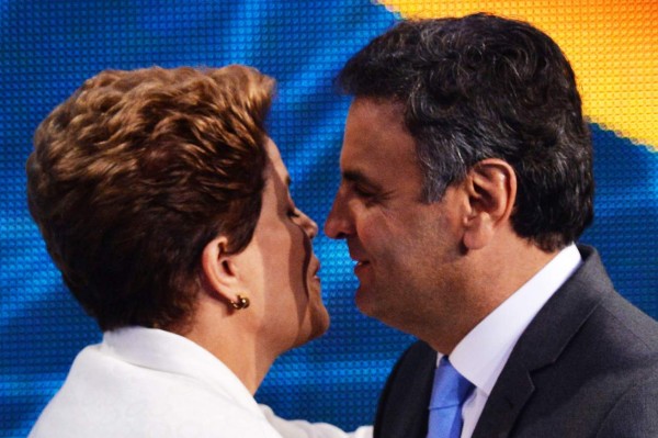 Duro debate entre Rousseff y Neves