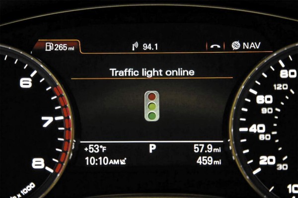 Semáforos bajo control para los Audi