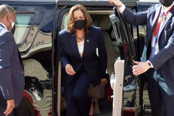 Lo que no se vio de la reunión entre Xiomara Castro y Kamala Harris (FOTOS)