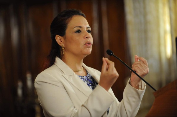 Capturan en Guatemala a Roxana Baldetti exvicepresidenta