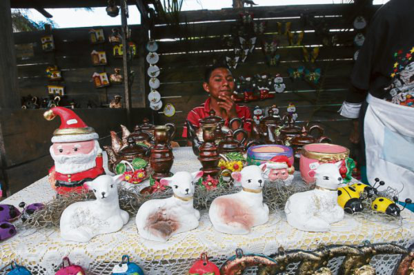 Olores y sabores navideños en feria de Ojojona