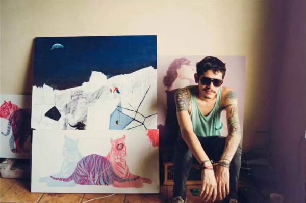 Las pinceladas del hondureño Legan Rooster