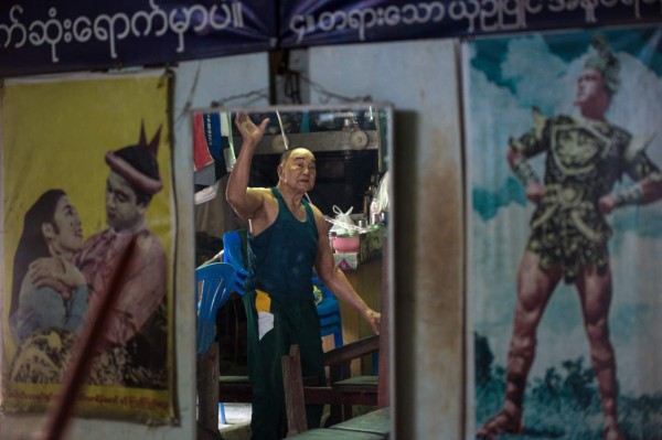 FOTOS: Sein Maung, fisicoculturista orgulloso de levantar pesas con más de 90 años