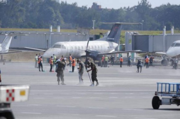 Cierran el aeropuerto de Guatemala por actividad volcánica&nbsp;&nbsp;