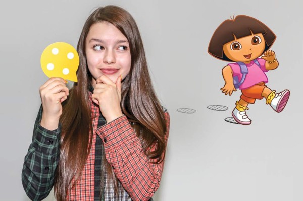 Fátima Ptacek la voz detrás de 'Dora, la exploradora”