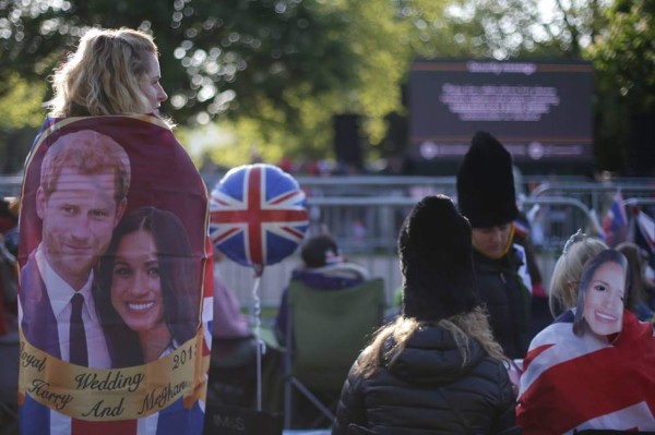 Una verdadera algarabía viven los británicos con la boda real del príncipe Harry y Meghan Markle