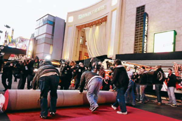 Todo listo para los Oscar