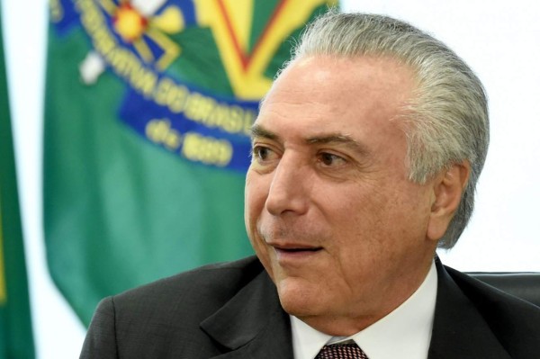 Brasil: presidente Temer acusado de ser 'jefe de organización criminal'&nbsp;
