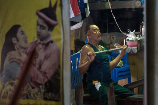 FOTOS: Sein Maung, fisicoculturista orgulloso de levantar pesas con más de 90 años