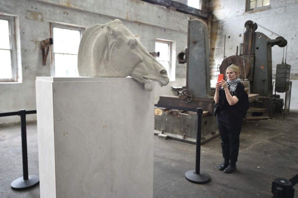 Impresionante encuentro de gran arte contemporáneo