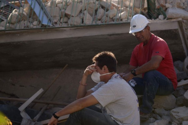 Desgarradoras imágenes del terremoto en Italia