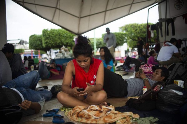 Las dramáticas imágenes que ha dejado a su paso la caravana migrante de hondureños