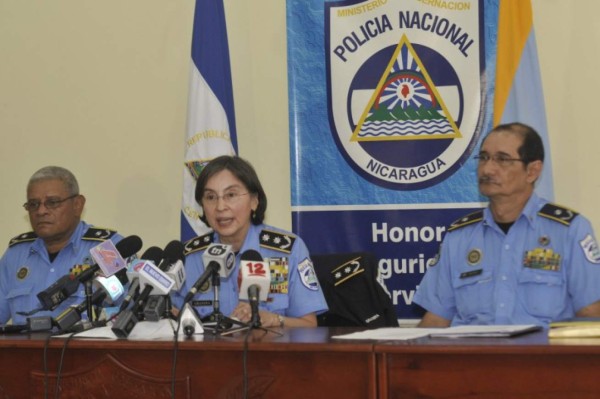 La jefa de la Policía Nacional, Aminta Granera dijo que ante la presión de las familias realizaron el desalojo de los protestantes. LAPRENSA/R.FONSECA
