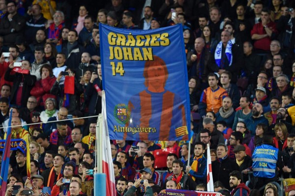 Grandioso homenaje para Johan Cruyff